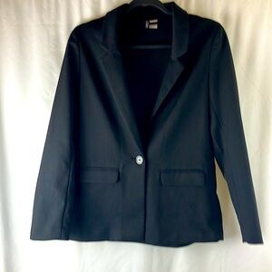 Divided Black boyfriend blazer woman’s size 6
